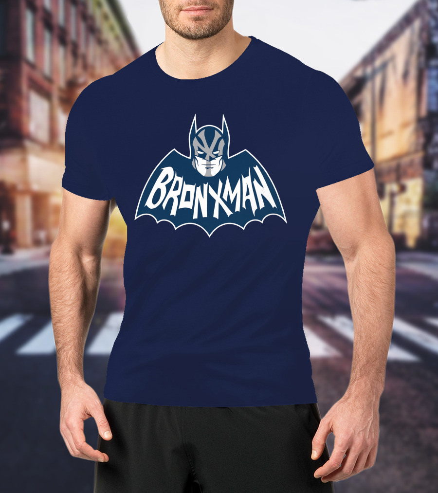 New York Bronxman Batman MLB T-Shirt