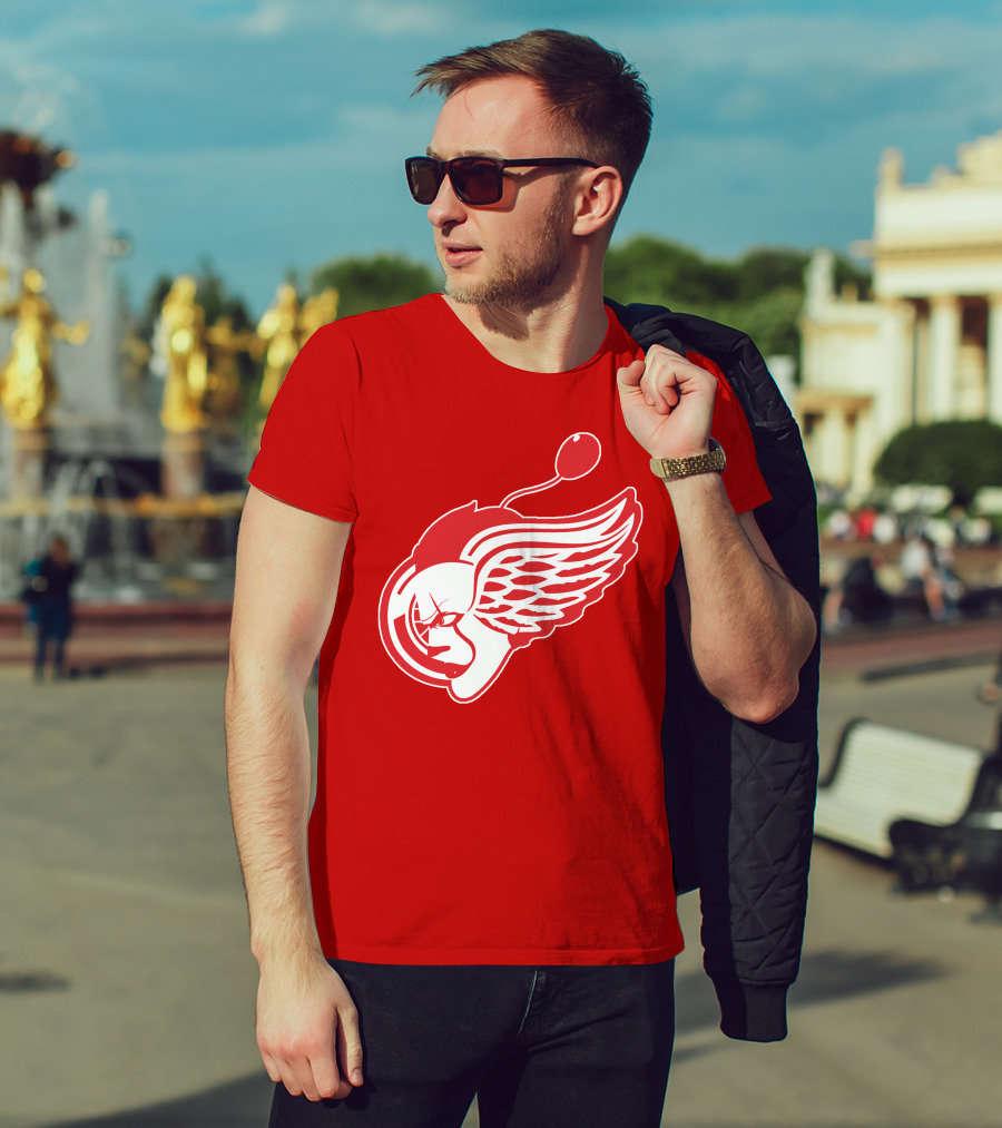 Detroit Red Wings Pennywise NHL Crossover T-Shirt