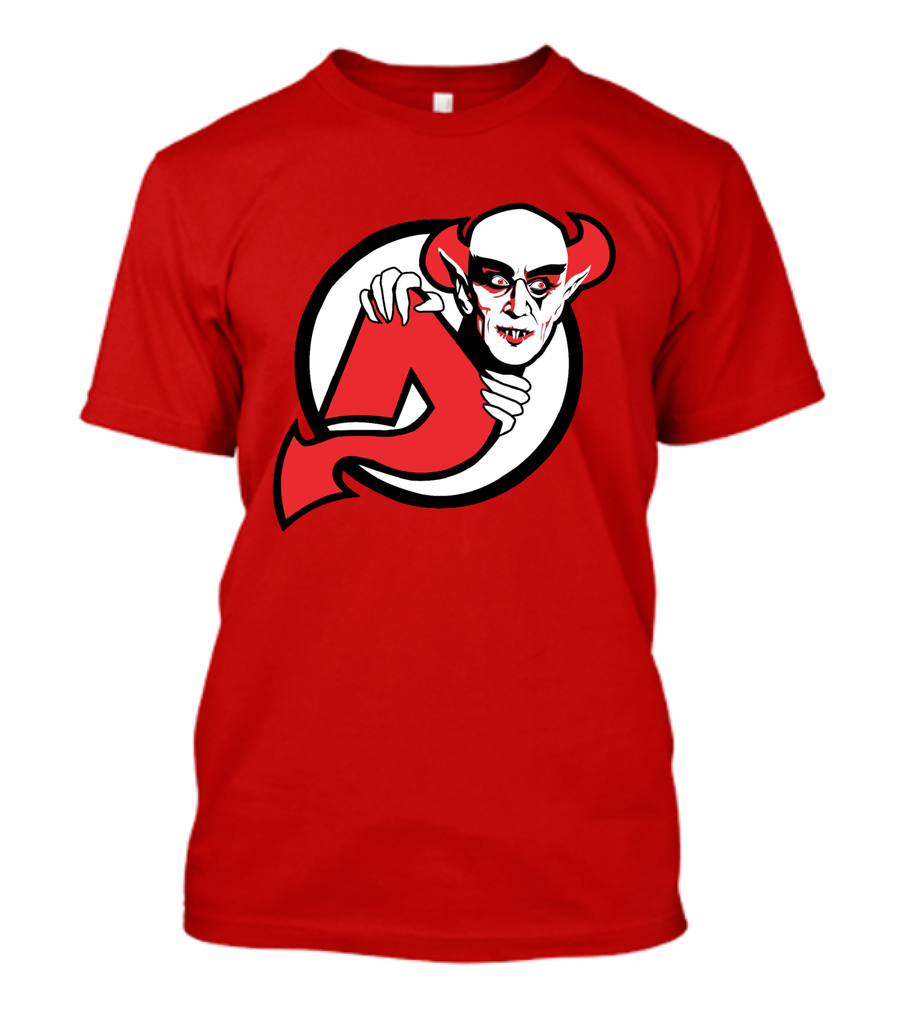 New Jersey Devils Nosferatu NHL T-Shirt