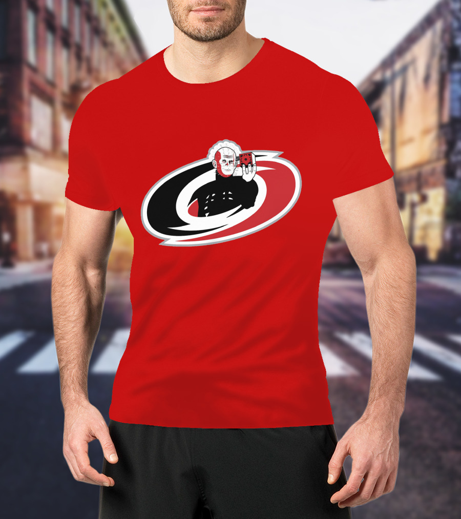 Carolina Hellraisers NHL Horror-Themed Hockey T-Shirt