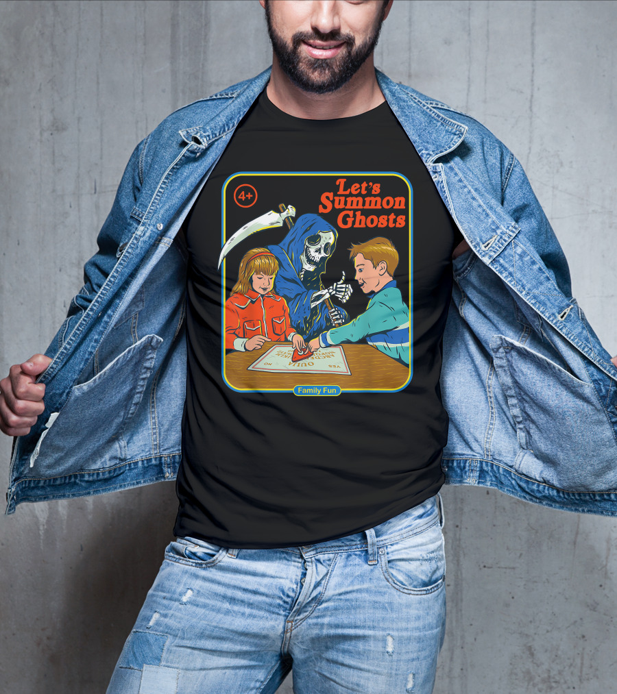 Let's Summon Ghosts Family Fun 4+ T-Shirt