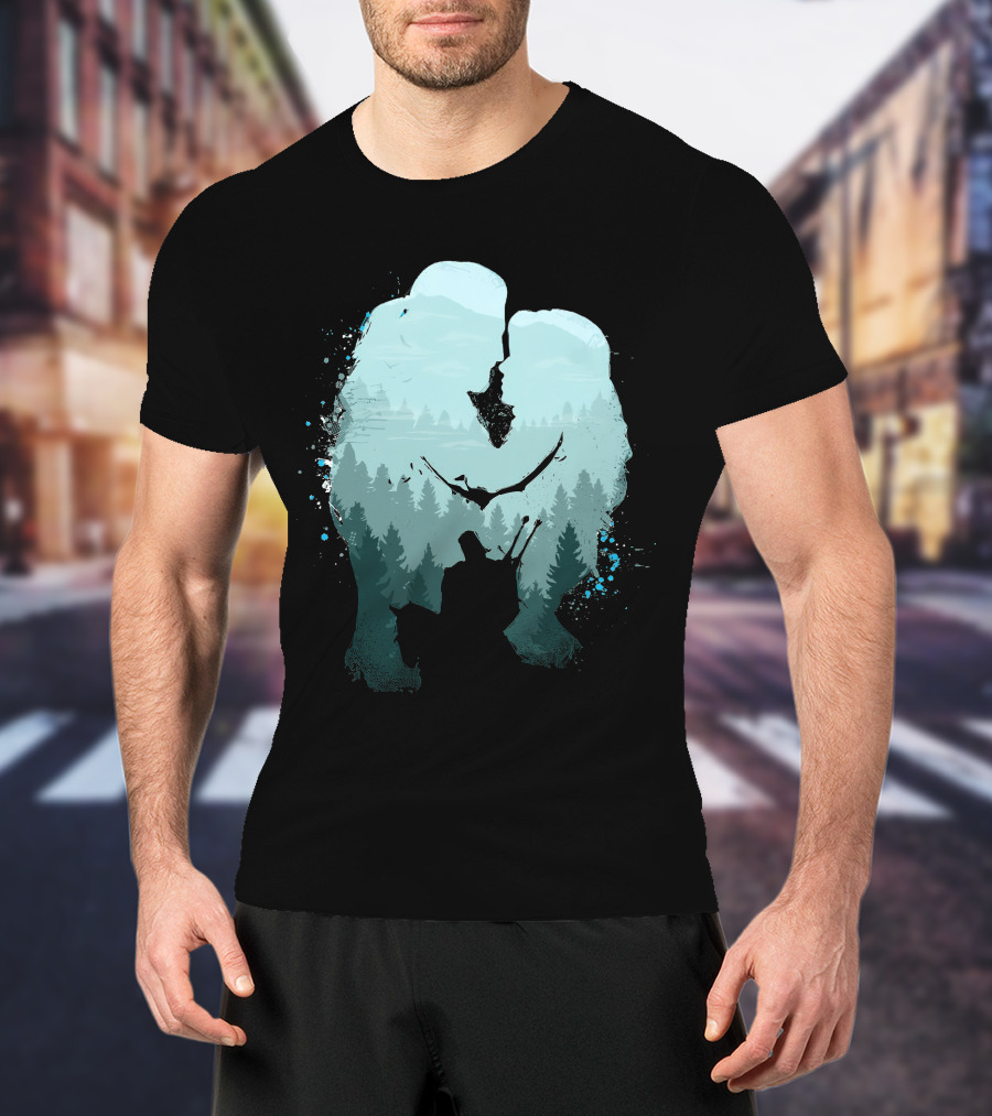 Wild Forces Hunter's Journey In Forest T-Shirt