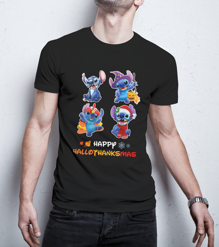 HAPPY HalloThanksMas STITCH T-Shirt