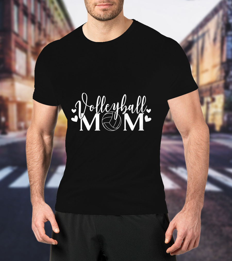 Volleyball Mom Beach Volleyball Coach Team T-Shirt