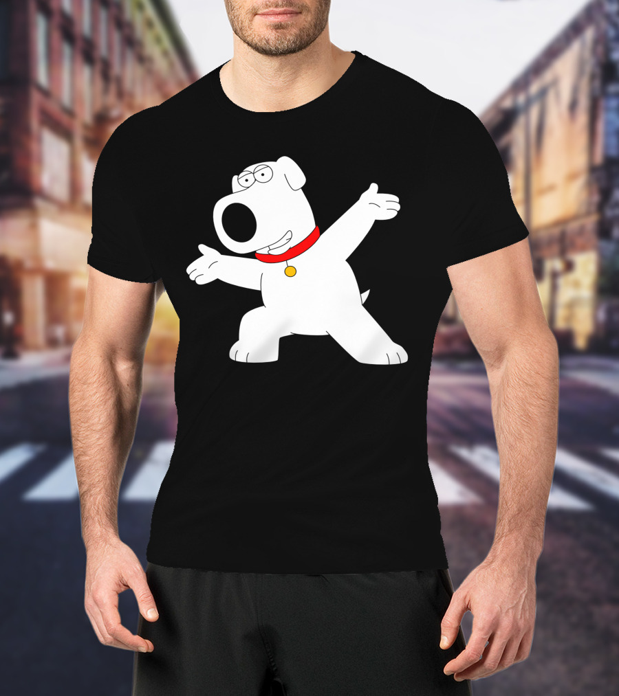 Brian Griffin Family Guy Dance Pose T-Shirt