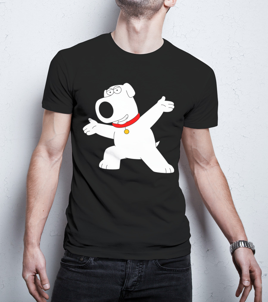 Brian Griffin Family Guy Dance Pose T-Shirt