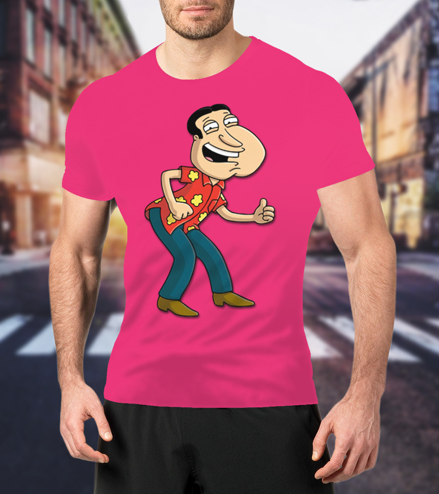 Glenn Quagmire Family Guy Thumbs Up Hawaiian Shirt Character T-Shirt