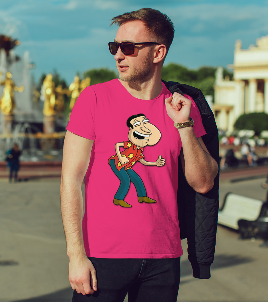 Glenn Quagmire Family Guy Thumbs Up Hawaiian Shirt Character T-Shirt