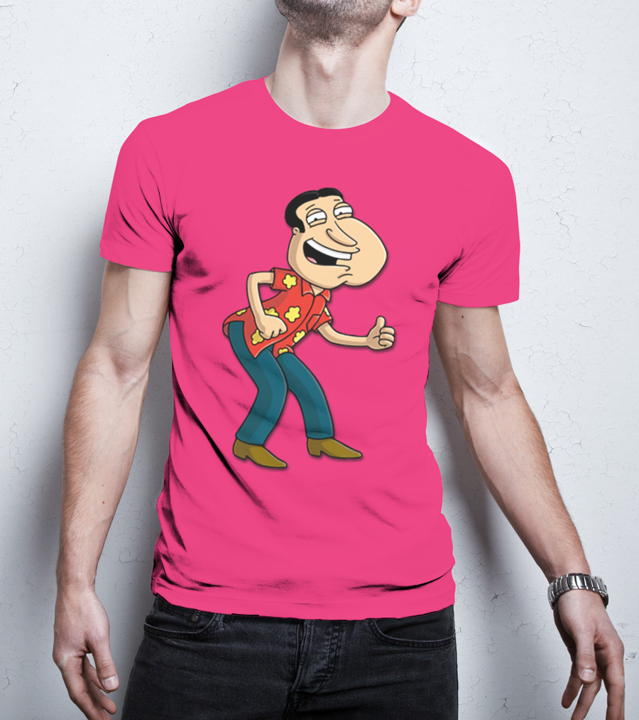 Glenn Quagmire Family Guy Thumbs Up Hawaiian Shirt Character T-Shirt