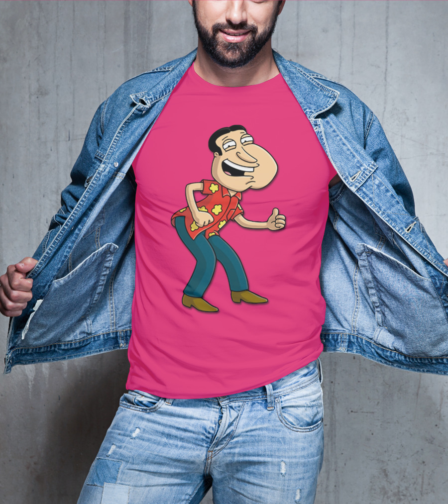 Glenn Quagmire Family Guy Thumbs Up Hawaiian Shirt Character T-Shirt