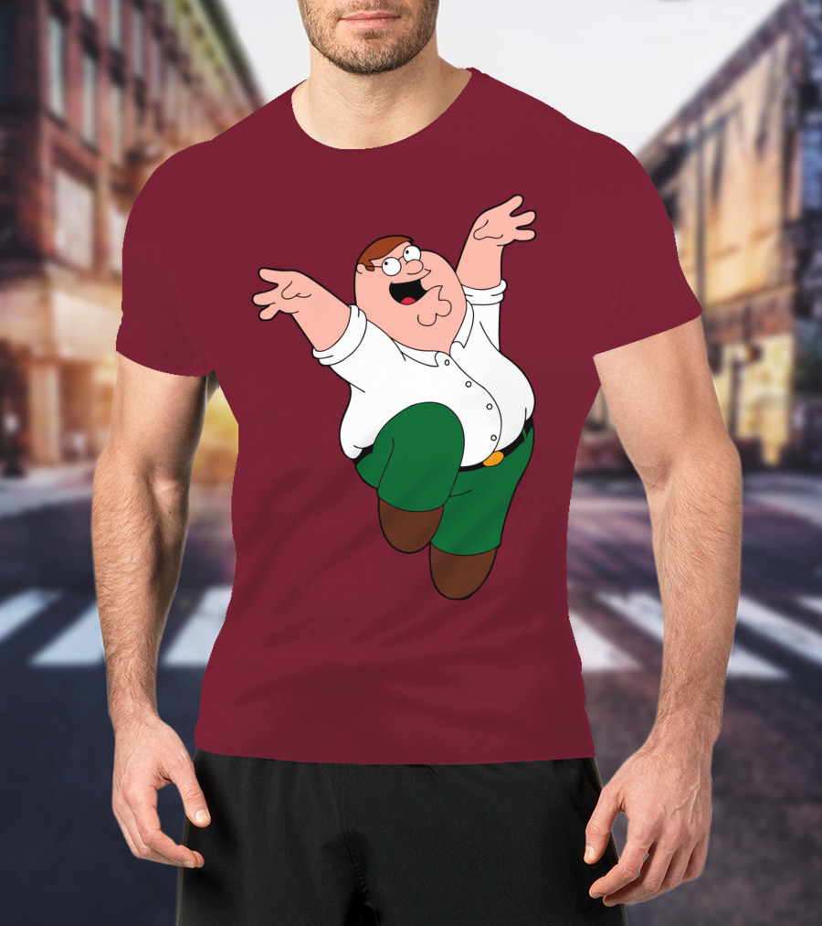 Peter Griffin Jumping Pose Family Guy T-Shirt