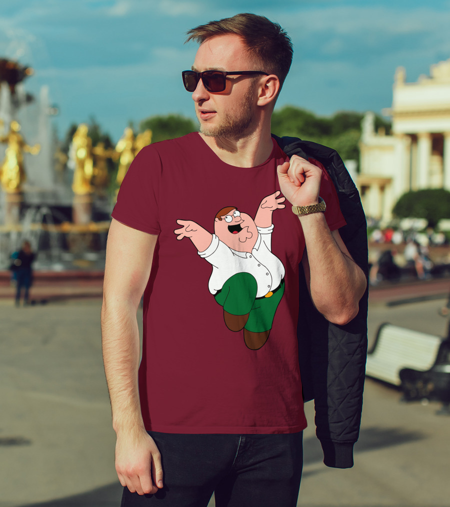 Peter Griffin Jumping Pose Family Guy T-Shirt