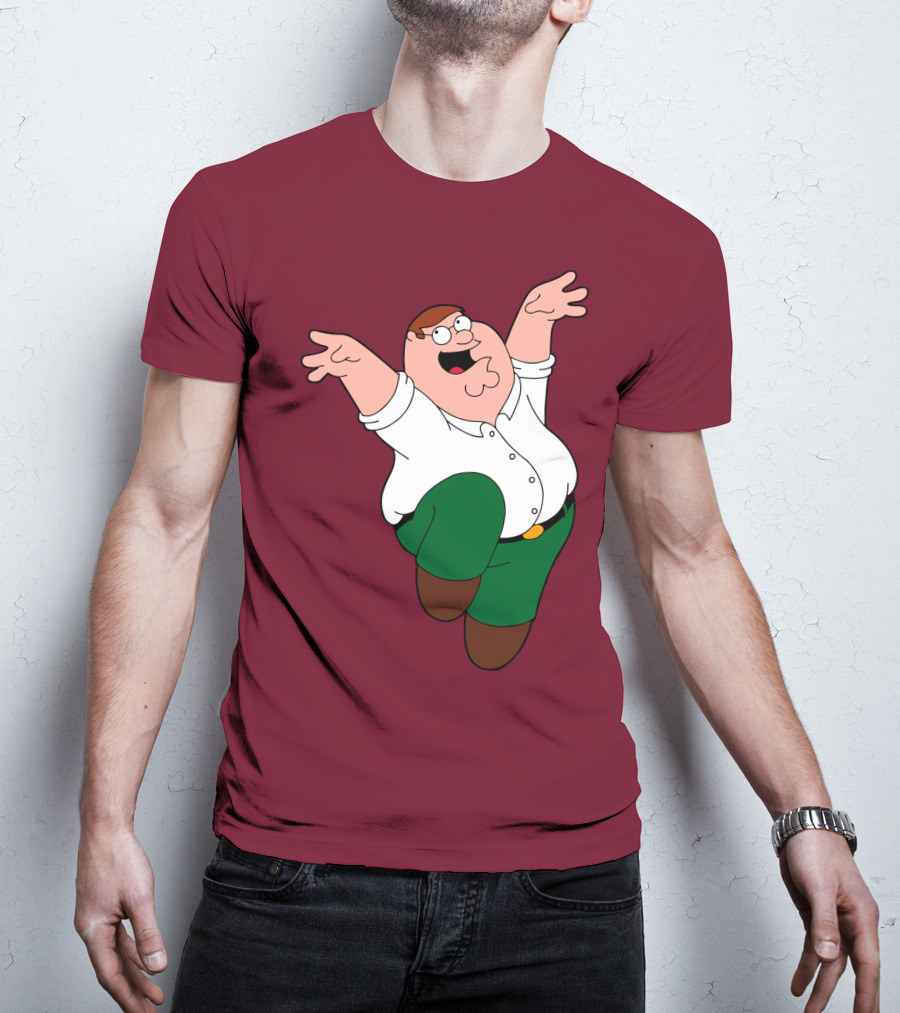 Peter Griffin Jumping Pose Family Guy T-Shirt