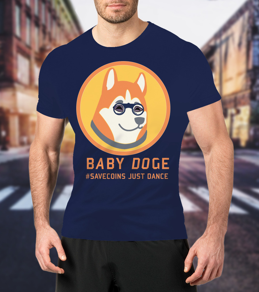Baby Doge #Savecoins Just Dance T-Shirt