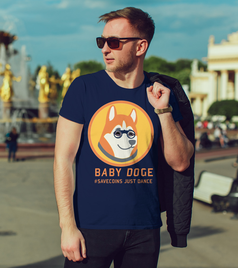Baby Doge #Savecoins Just Dance T-Shirt