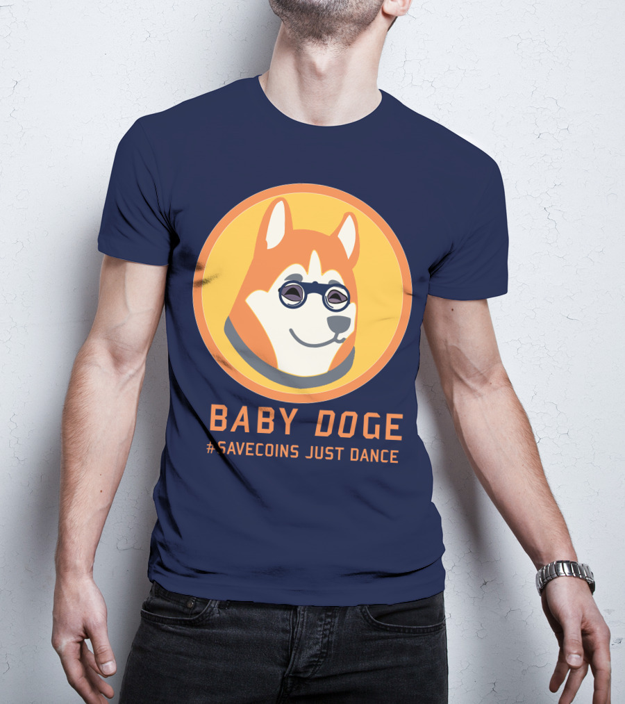 Baby Doge #Savecoins Just Dance T-Shirt