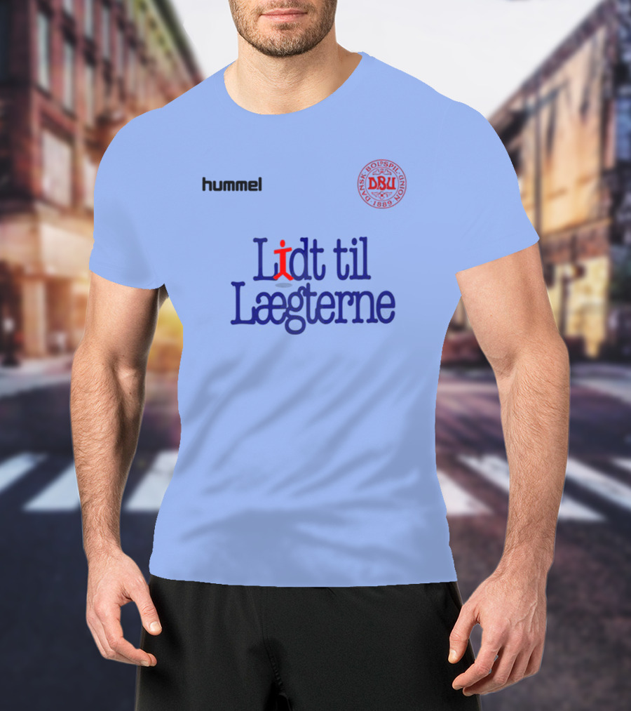 Hummel DBU Lidt Til Lægterne Danish Football Union 1889 T-Shirt