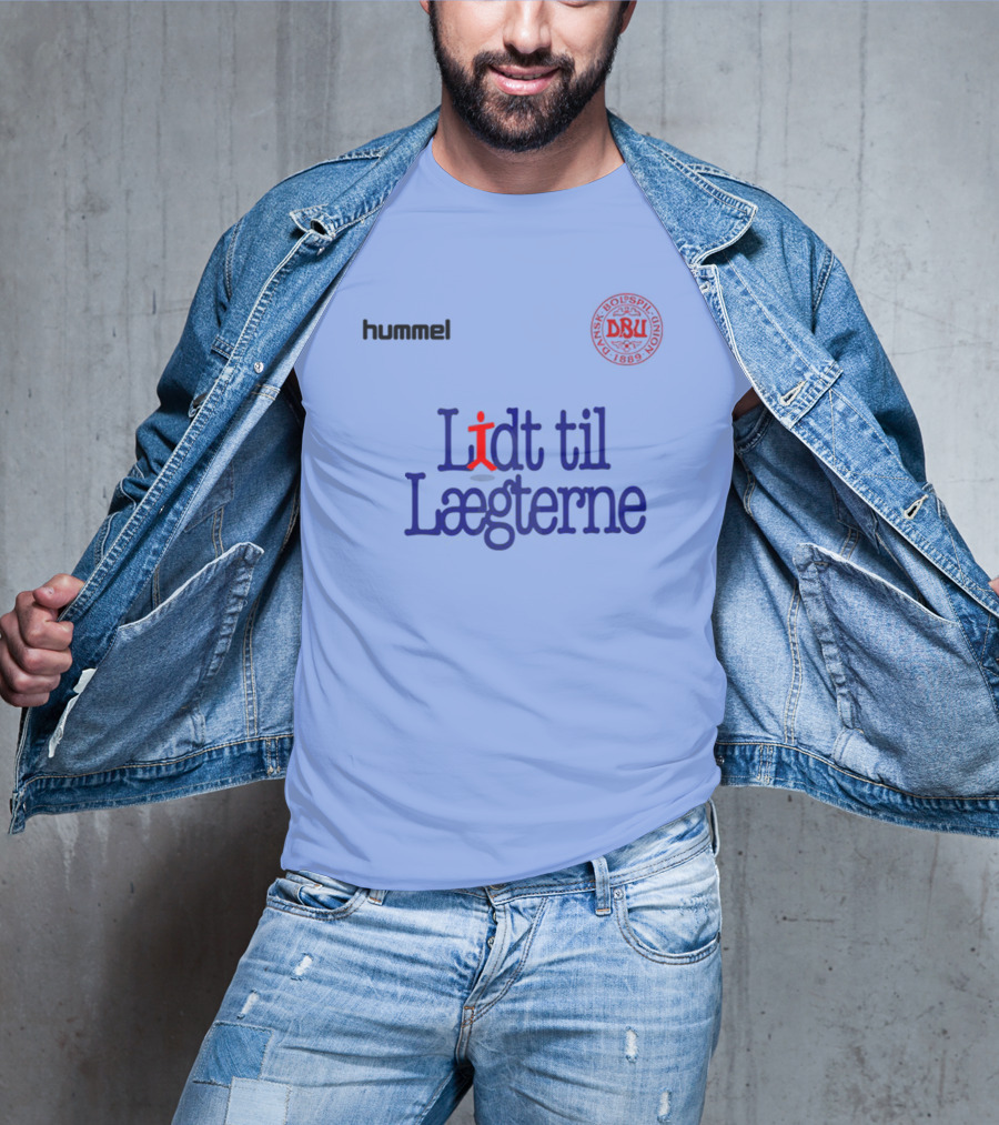 Hummel DBU Lidt Til Lægterne Danish Football Union 1889 T-Shirt