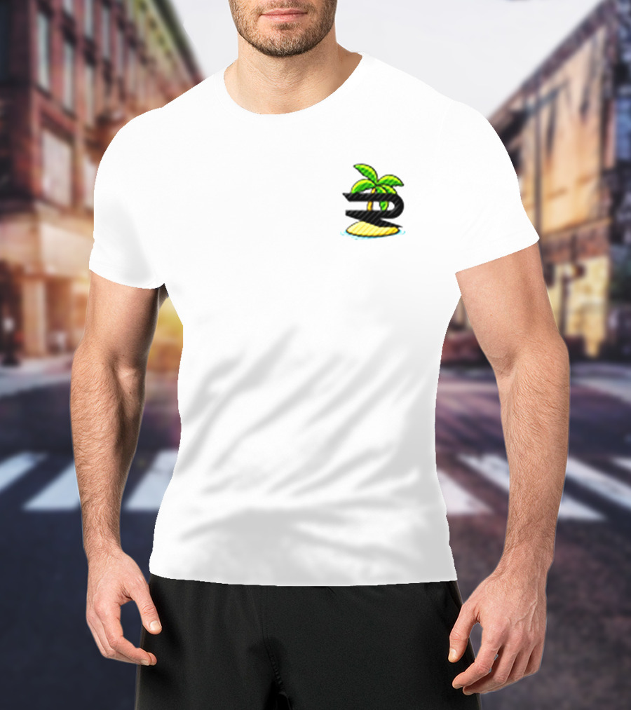 Ramee Merch Island Palm Tree T-Shirt