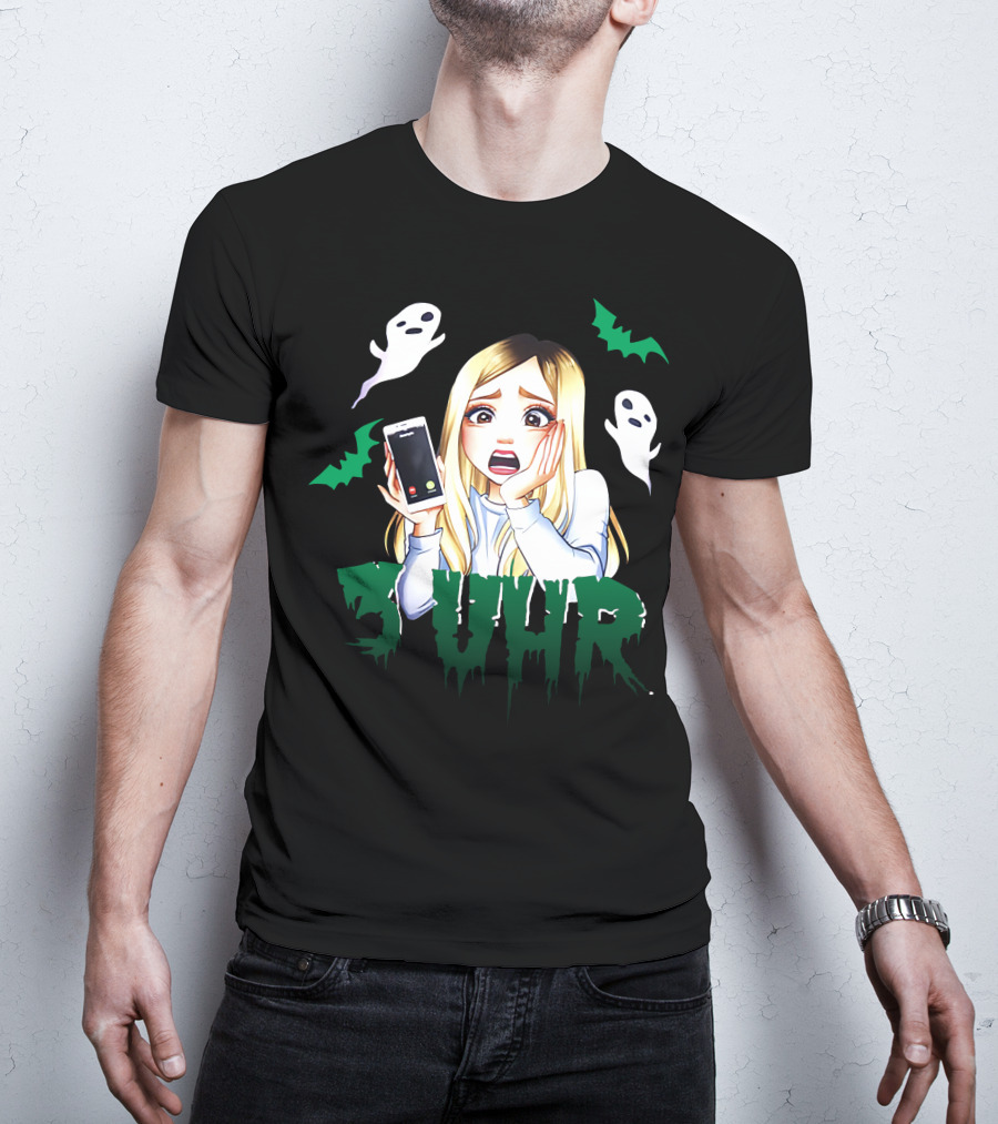 Rebekah Wing 3 Uhr Nachts Ghosts And Bats Phone Scare T-Shirt