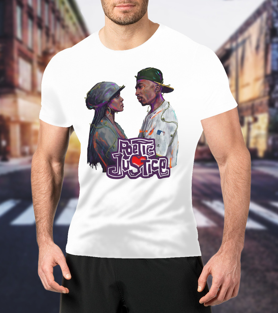 Poetic Justice Tupac MLB T-Shirt