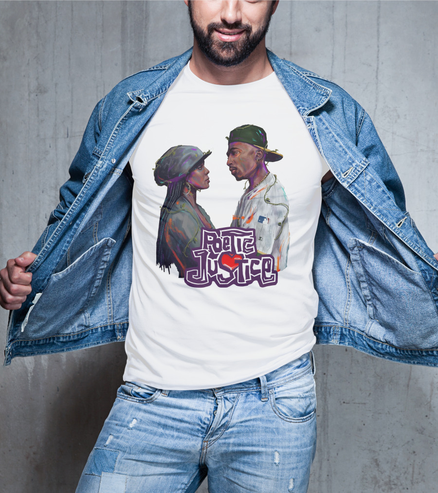 Poetic Justice Tupac MLB T-Shirt