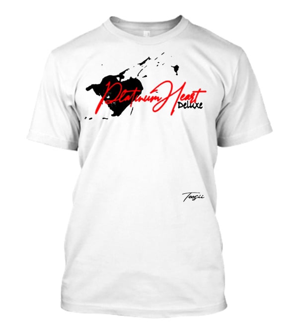 Toosii Platinum Heart Deluxe Merch T-Shirt