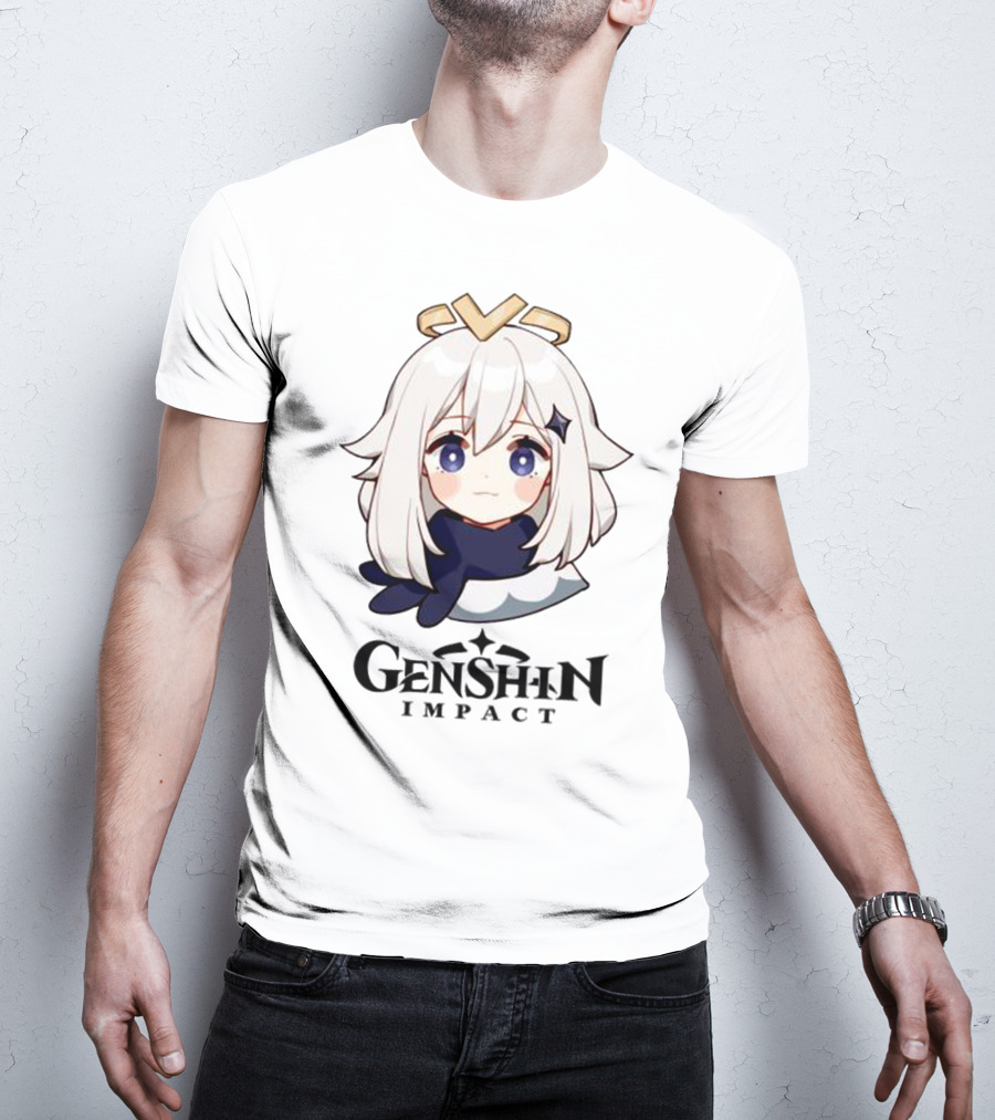 Paimon Genshin Impact Chibi Character T-Shirt
