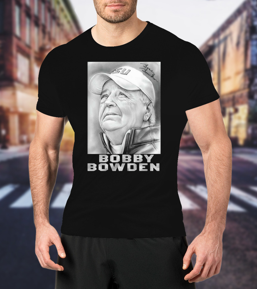 Bobby Bowden FSU Dadgummit Daggum Legend T-Shirt