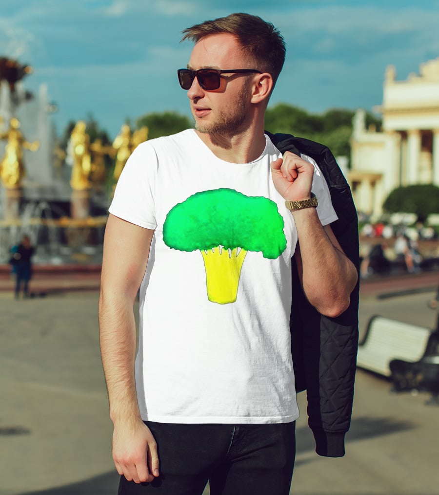 Josh Blue Broccoli Humor T-Shirt