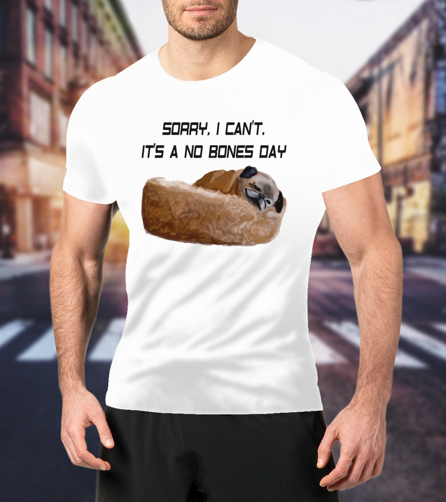 Sorry I Can't It's A No Bones Day T-Shirt
