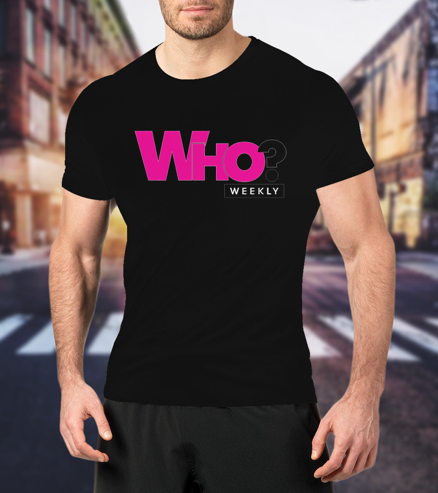 Who? Weekly Logo Merchandise T-Shirt