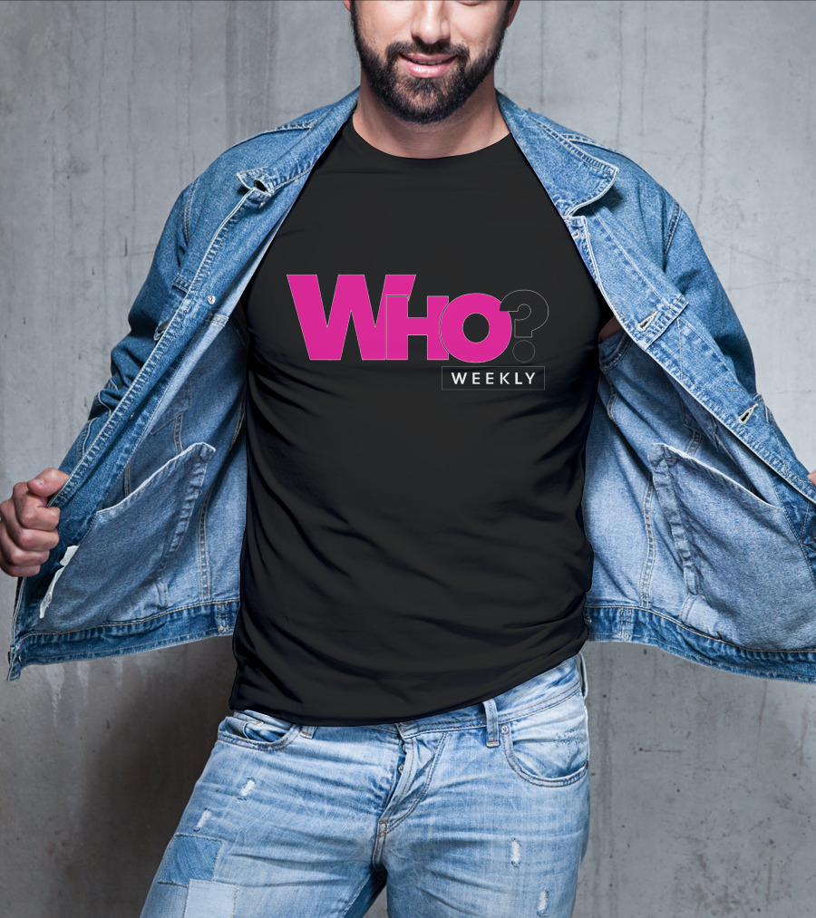 Who? Weekly Logo Merchandise T-Shirt