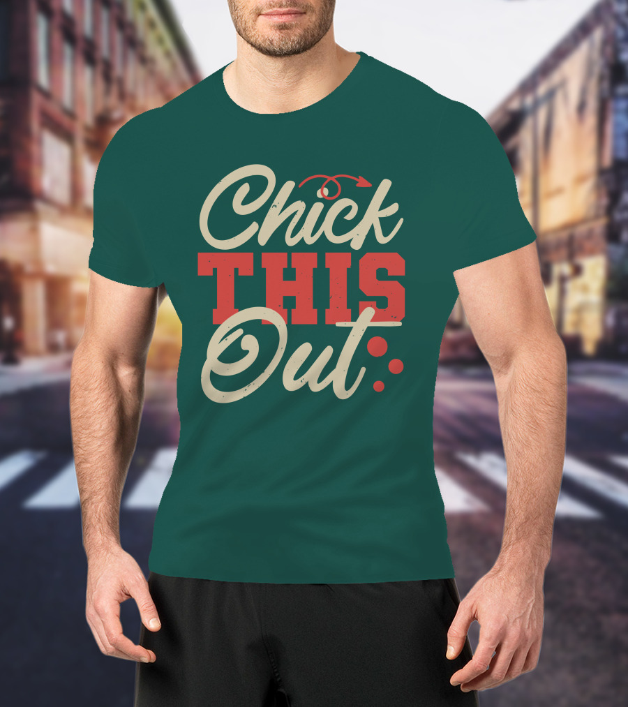 Chick This Out Arrow And Dots T-Shirt