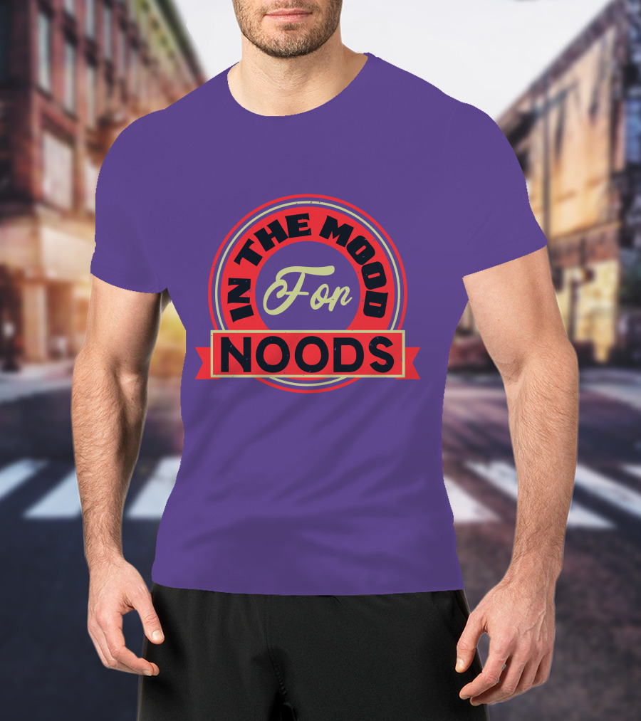 In The Mood For Noods Circle Emblem T-Shirt