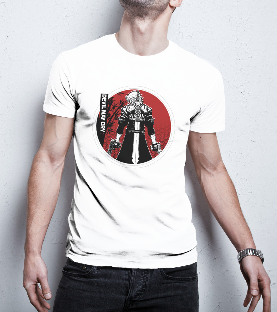 DEVIL MAY CRY Red Circle Character T-Shirt
