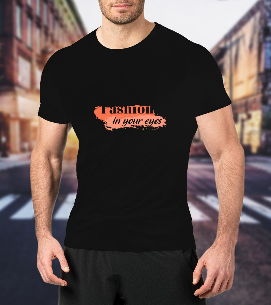 Fashion In Your Eyes Brushstroke T-Shirt