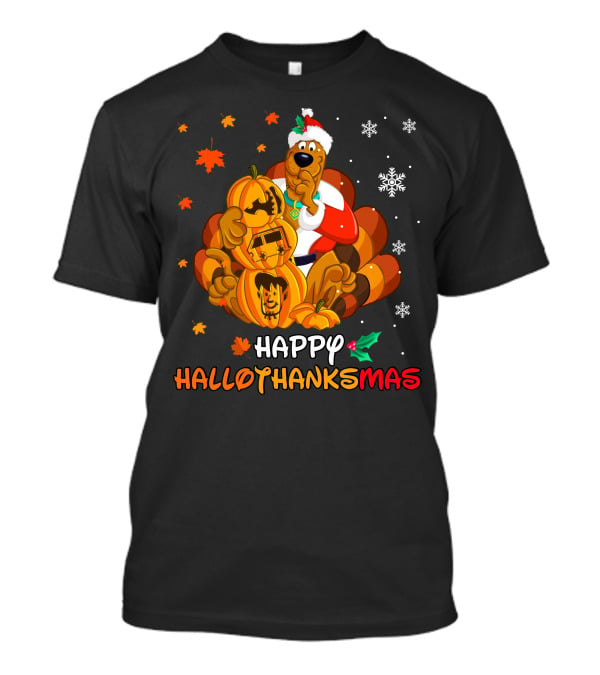 Scooby Doo Happy Hallothanksmas T-Shirt