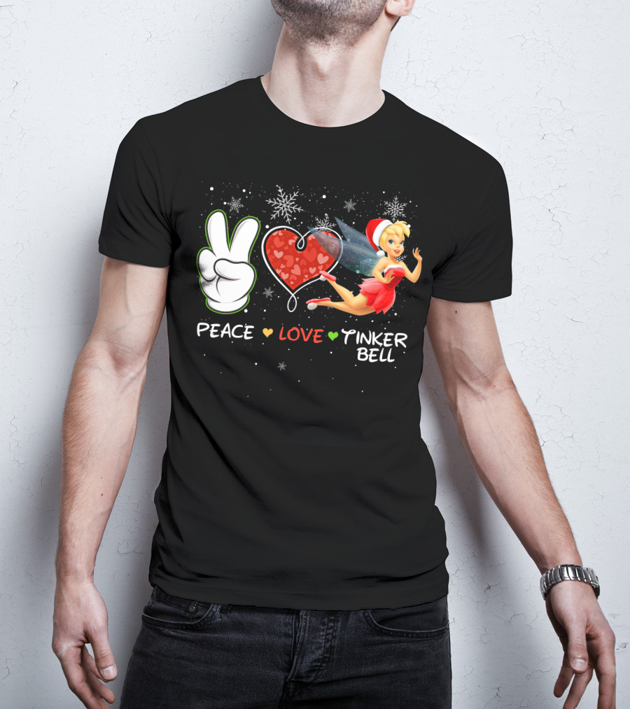 Peace Love Tinker Bell T-Shirt