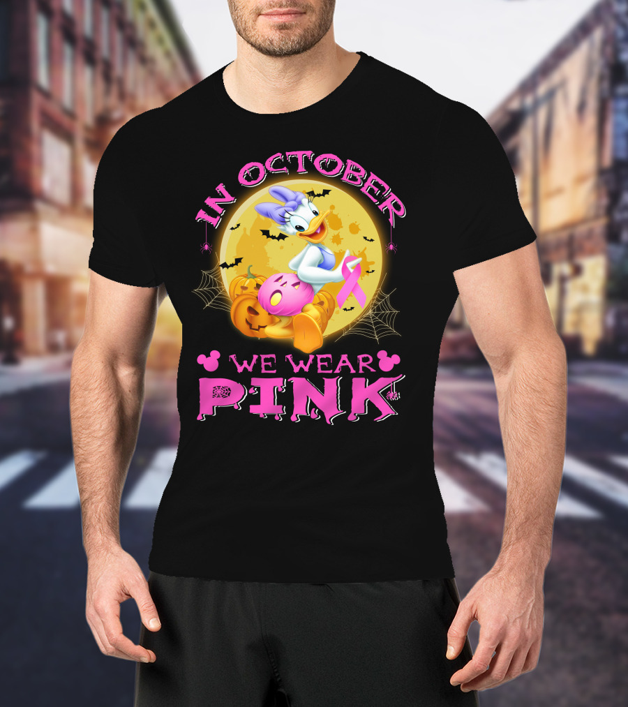 In October We Wear Pink Daisy T-Shirt