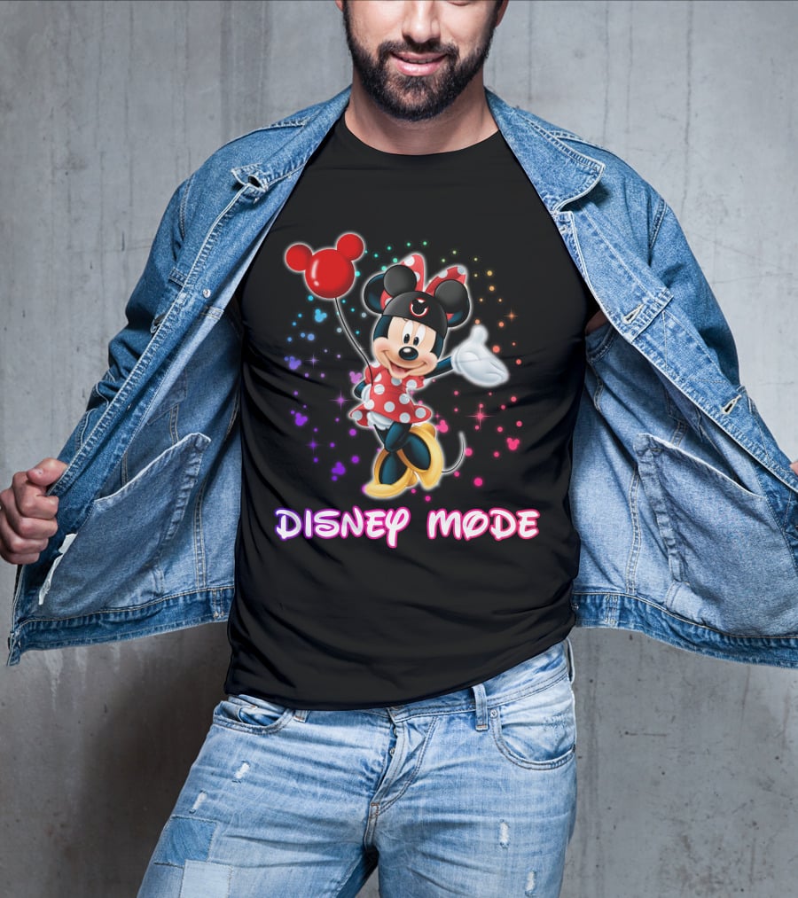 Disney Mode Minnie Mouse Balloon Cheerfulness Magic T-Shirt