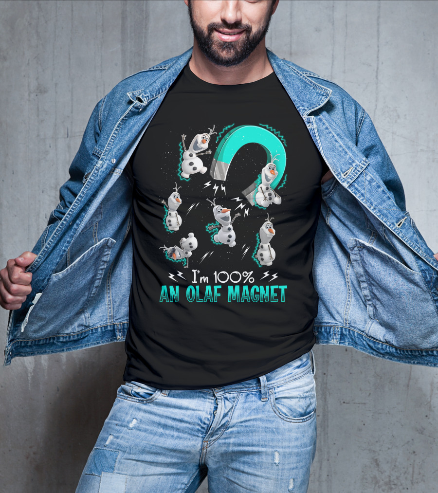 I'm 100% An Olaf Magnet T-Shirt