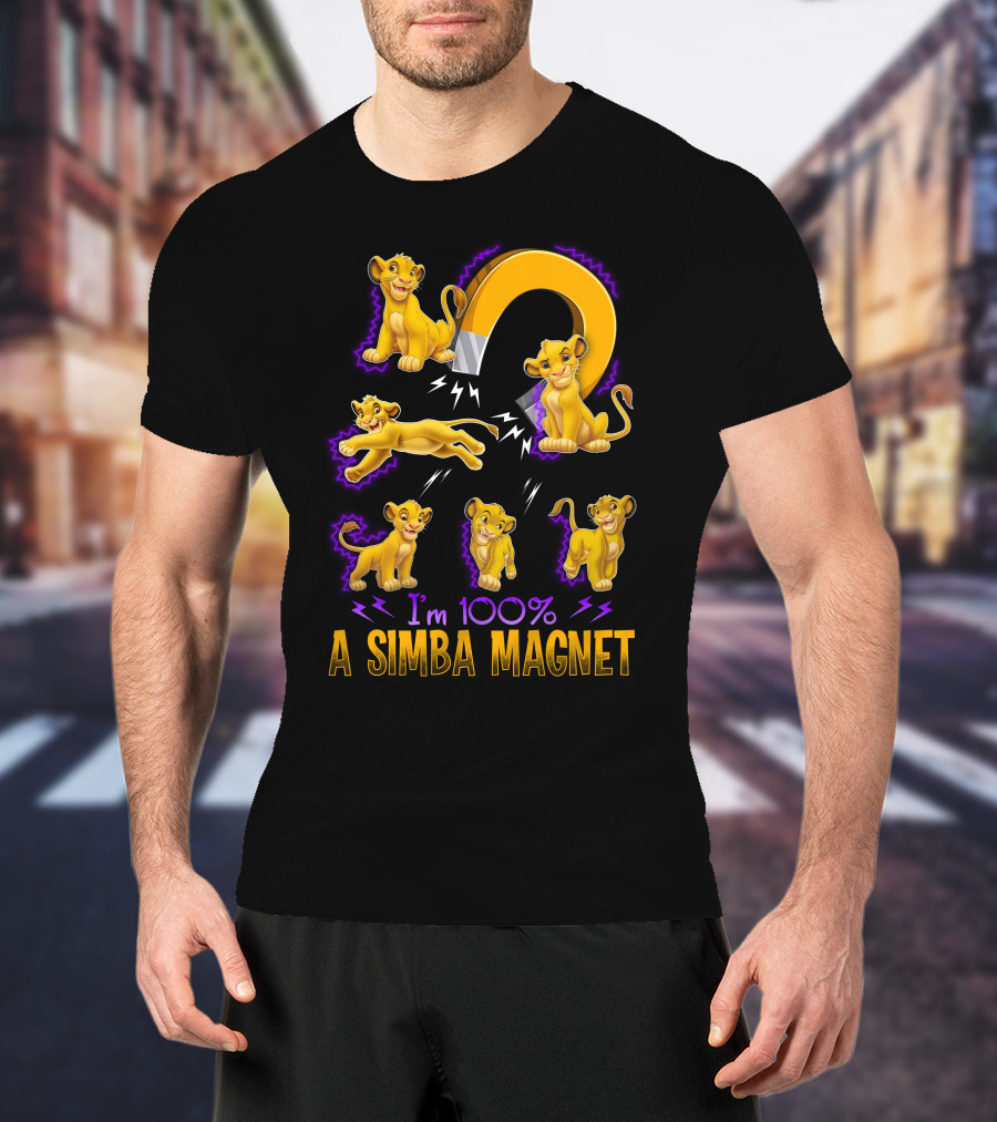 I'm 100% A Simba Magnet T-Shirt