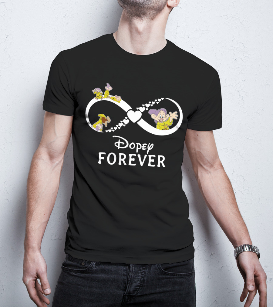 Dopey Forever Infinity Heart Symbol T-Shirt