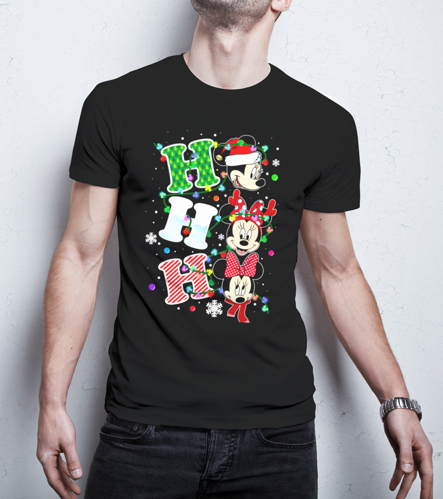 Ho Ho Ho Minnie Christmas T-Shirt