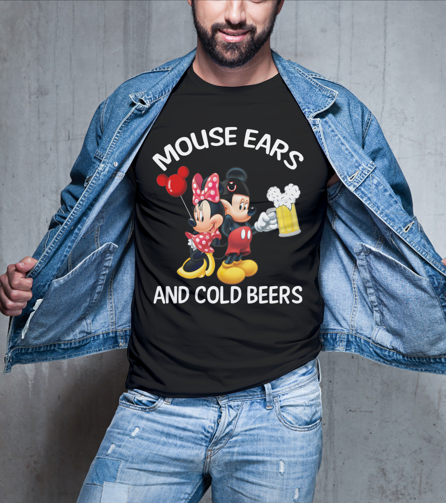 Mouse Ears And Cold Beers T-Shirt