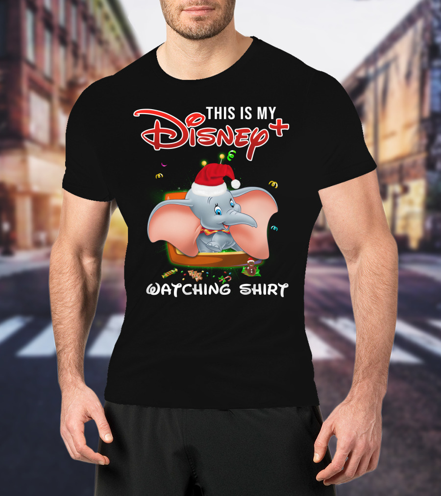 This Is My Disney+ Dumbo Watching T-Shirt