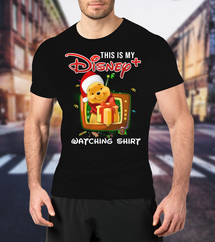 This Is My Disney+ Pooh Watching T-Shirt