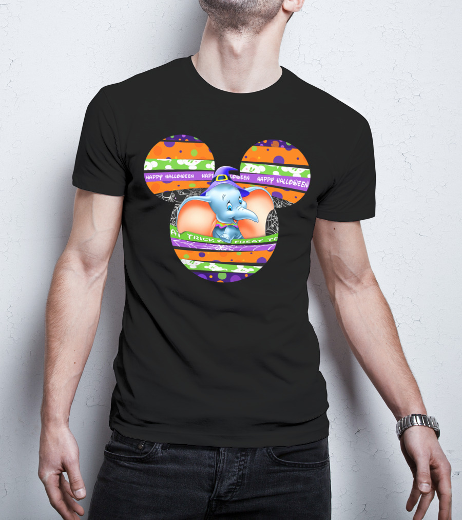 Dumbo Happy Halloween Mickey Trick Or Treat T-Shirt