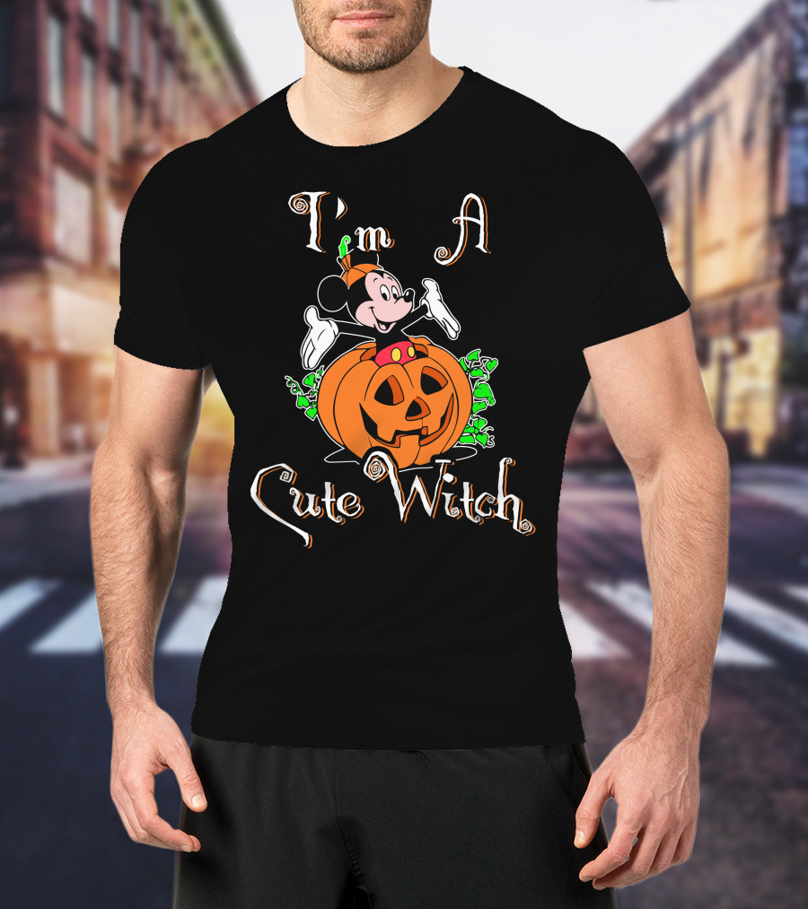 I'm A Cute Witch Halloween 35 T-Shirt